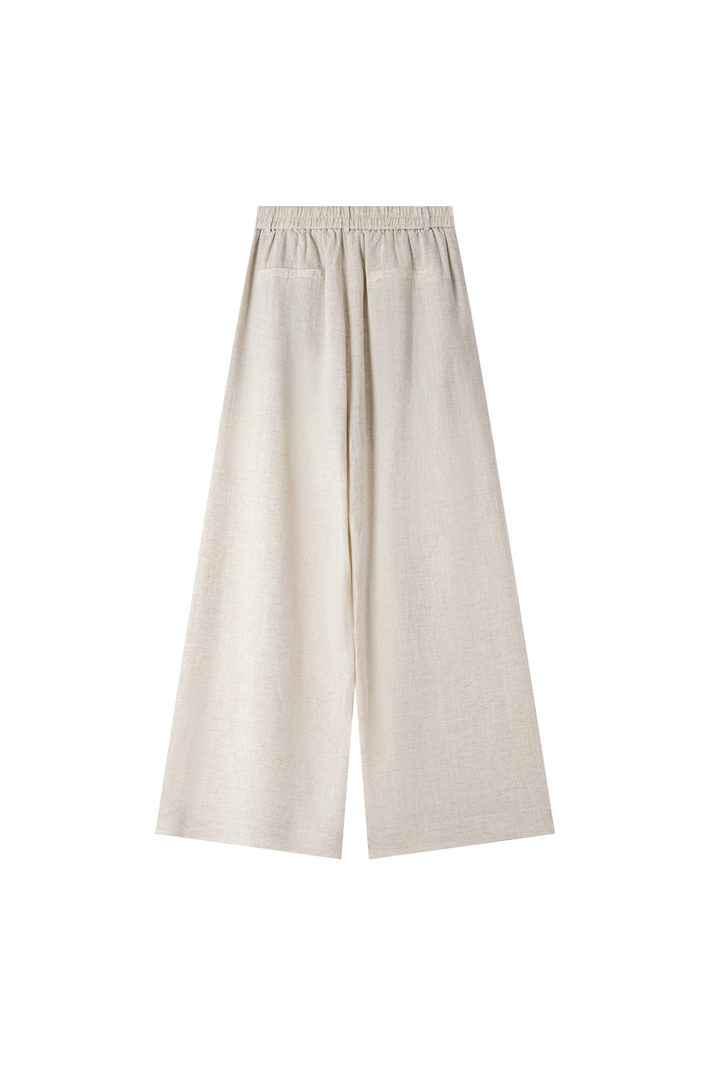 Trendy Relaxed Short-Sleeve Top with High-Waist Wide-Leg Pants Set