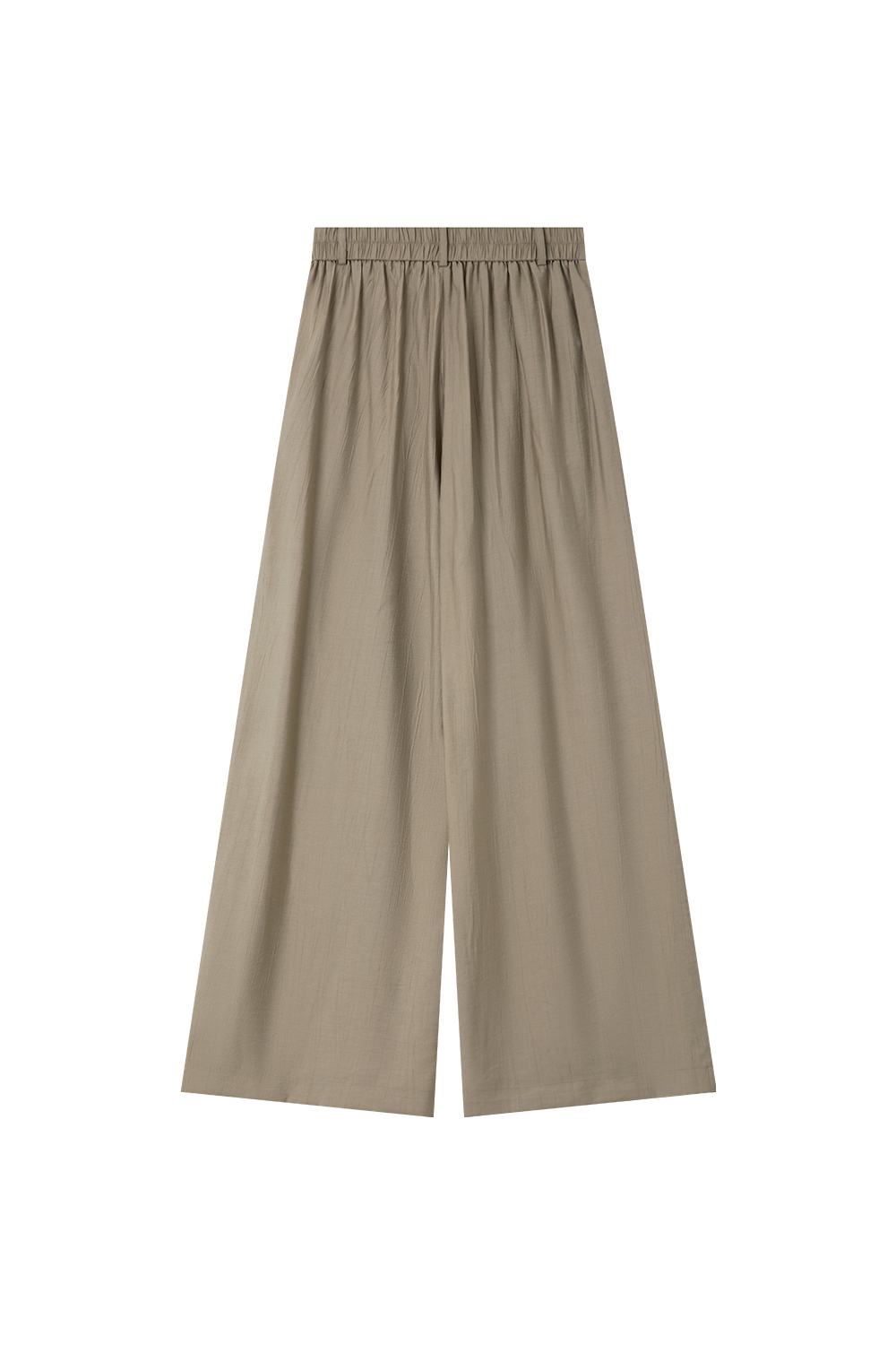 Casual-Commute V-Neck Blazer with High-Waist Wide-Leg Pants Set-VIMLYSTORE