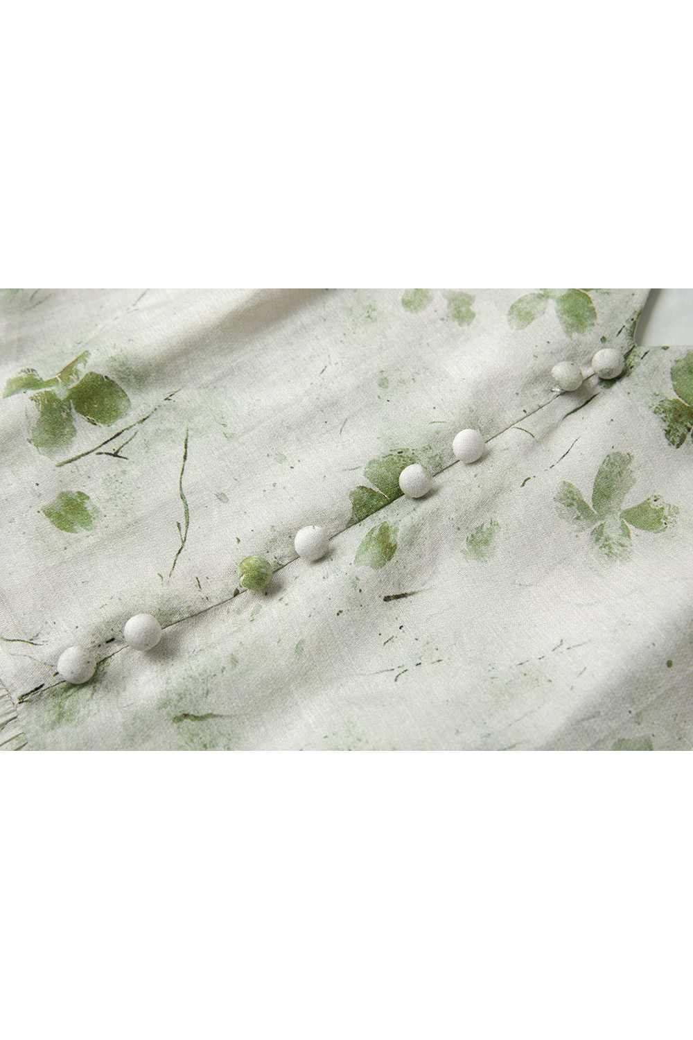 V-Neck Puff-Sleeve Belted Maxi Dress with Waist-Defining Tie-VIMLYSTORE