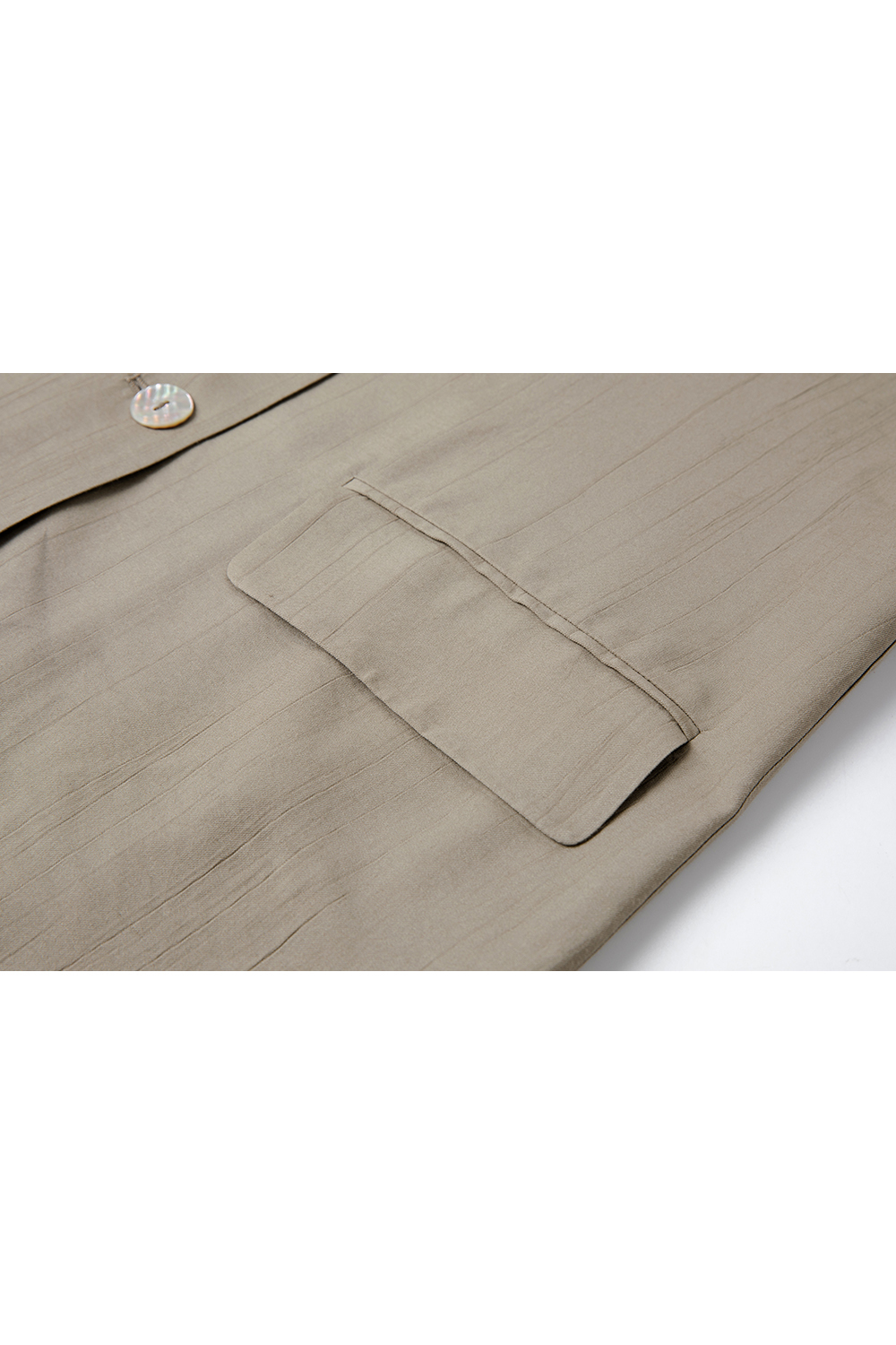 Casual-Commute V-Neck Blazer with High-Waist Wide-Leg Pants Set