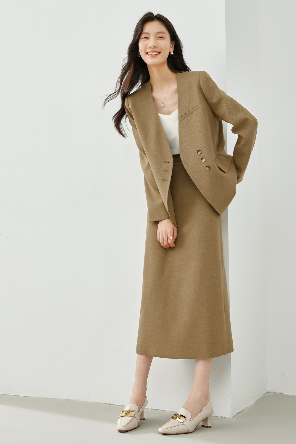 Business Commute Two-Piece Set