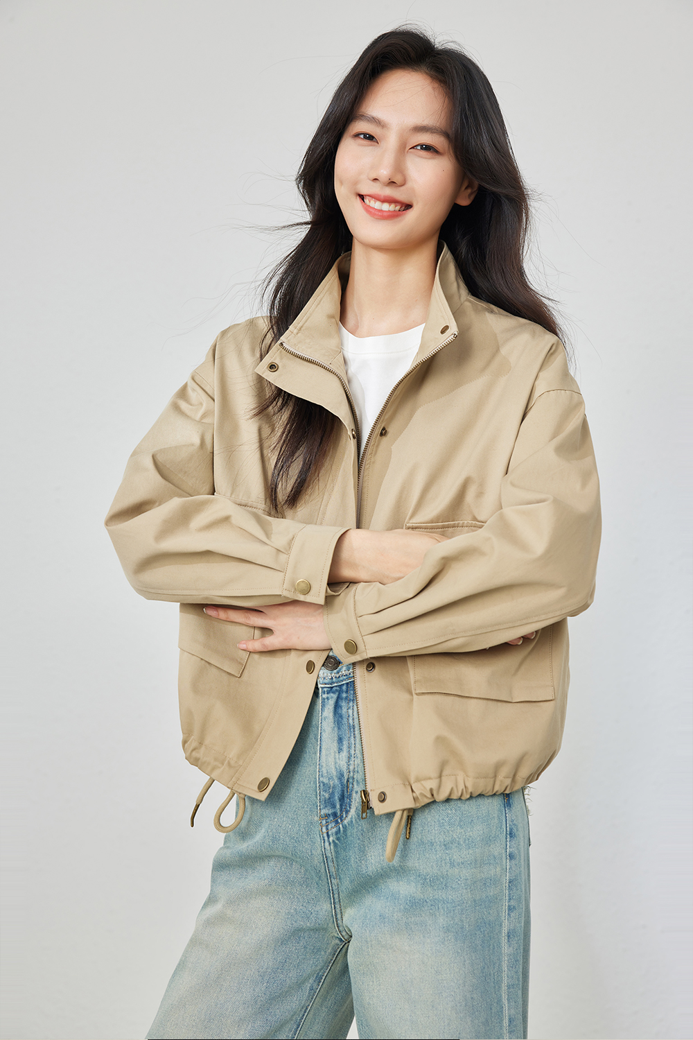 Casual Zip-Up Jacket