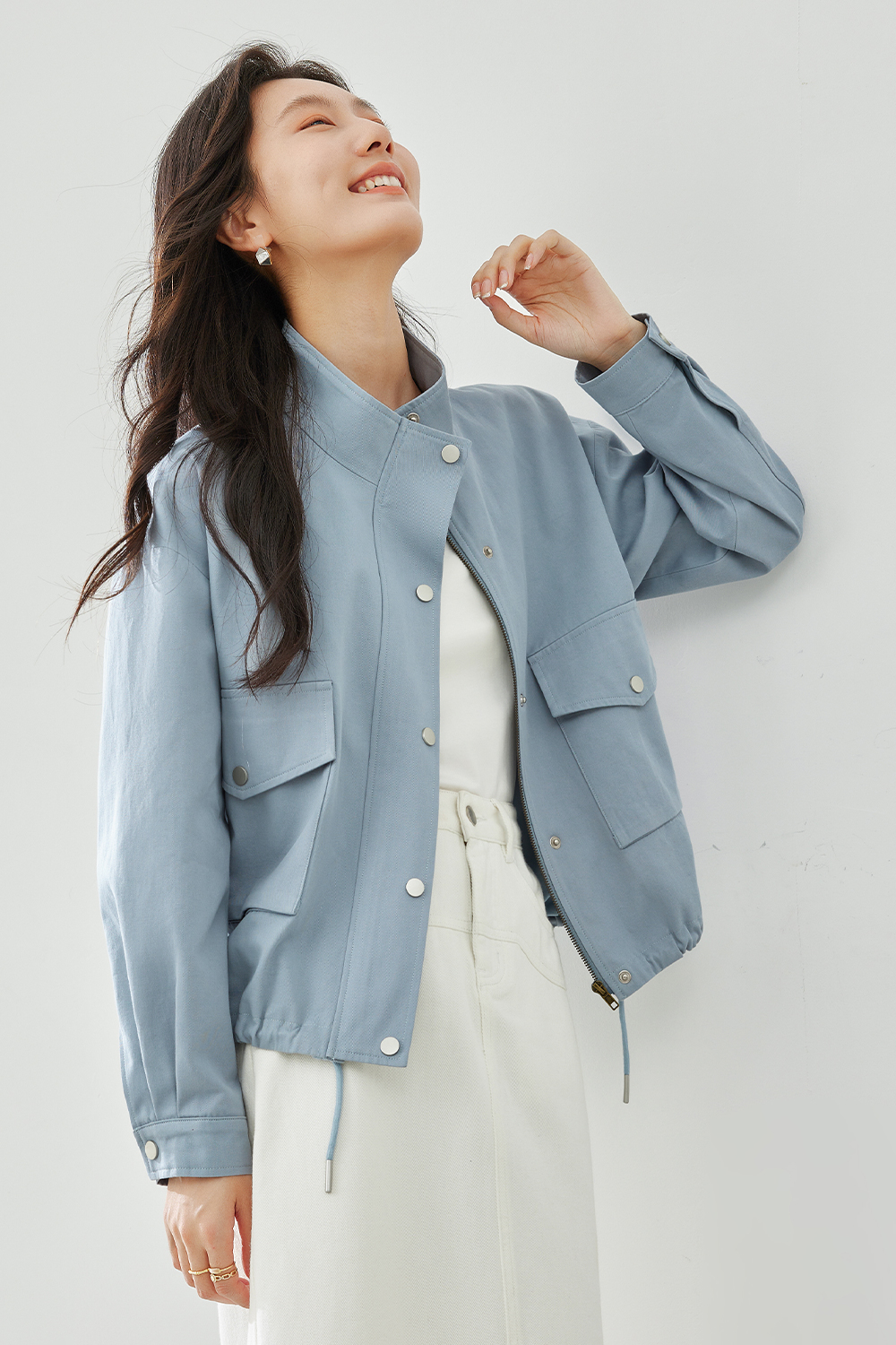 Casual Zip-Up Jacket