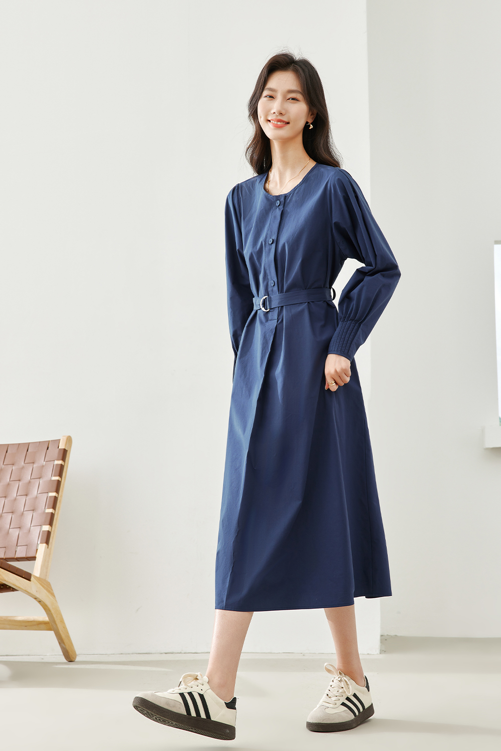 Pure Cotton Dress-VIMLYSTORE