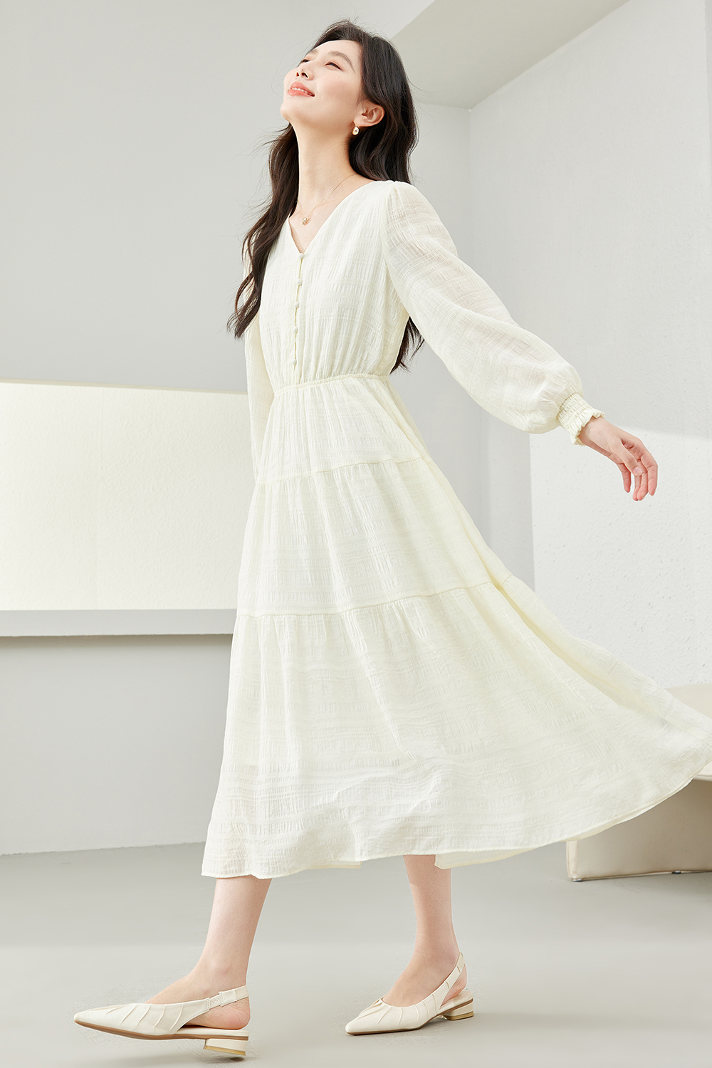 Mori Girl Style Cake Skirt