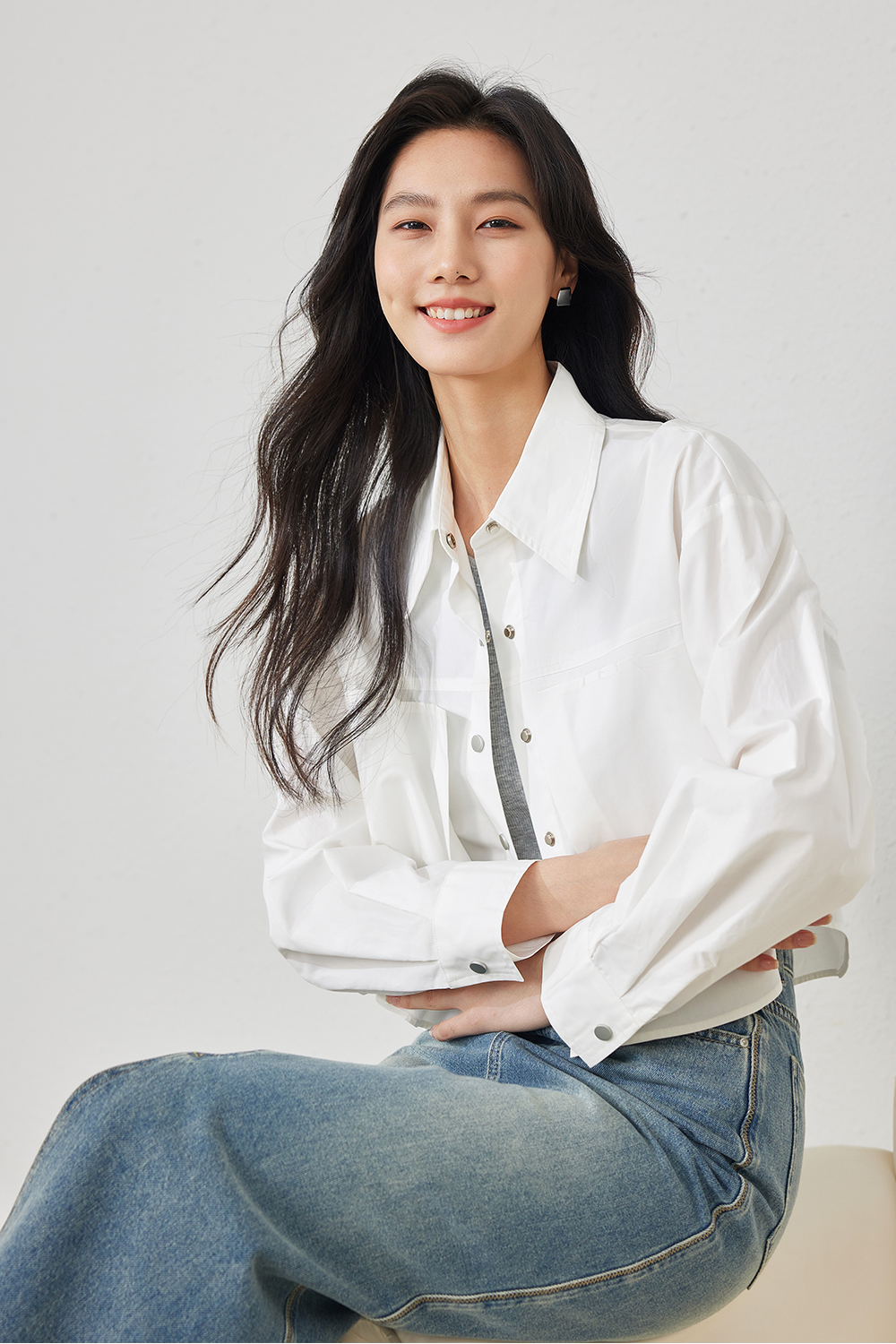Lapel Patch Shirt