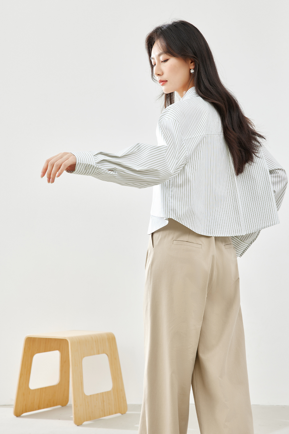 Lapel Patch Shirt