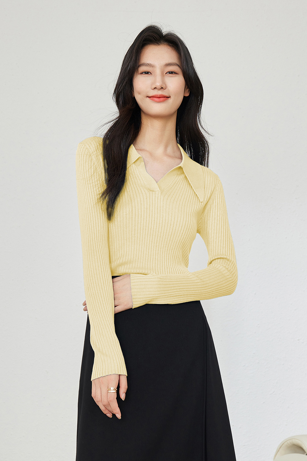 Slimming V-Neck Sweater
