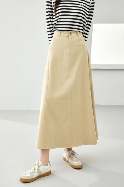 Slimming Khmer Midi Skirt
