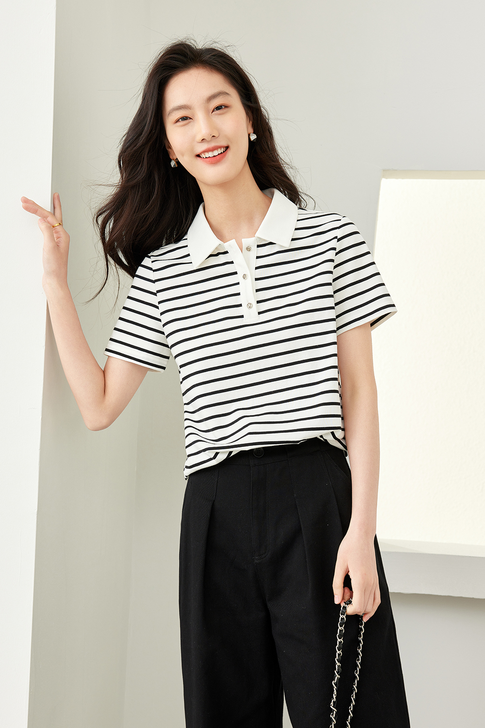 Casual Striped T-Shirt