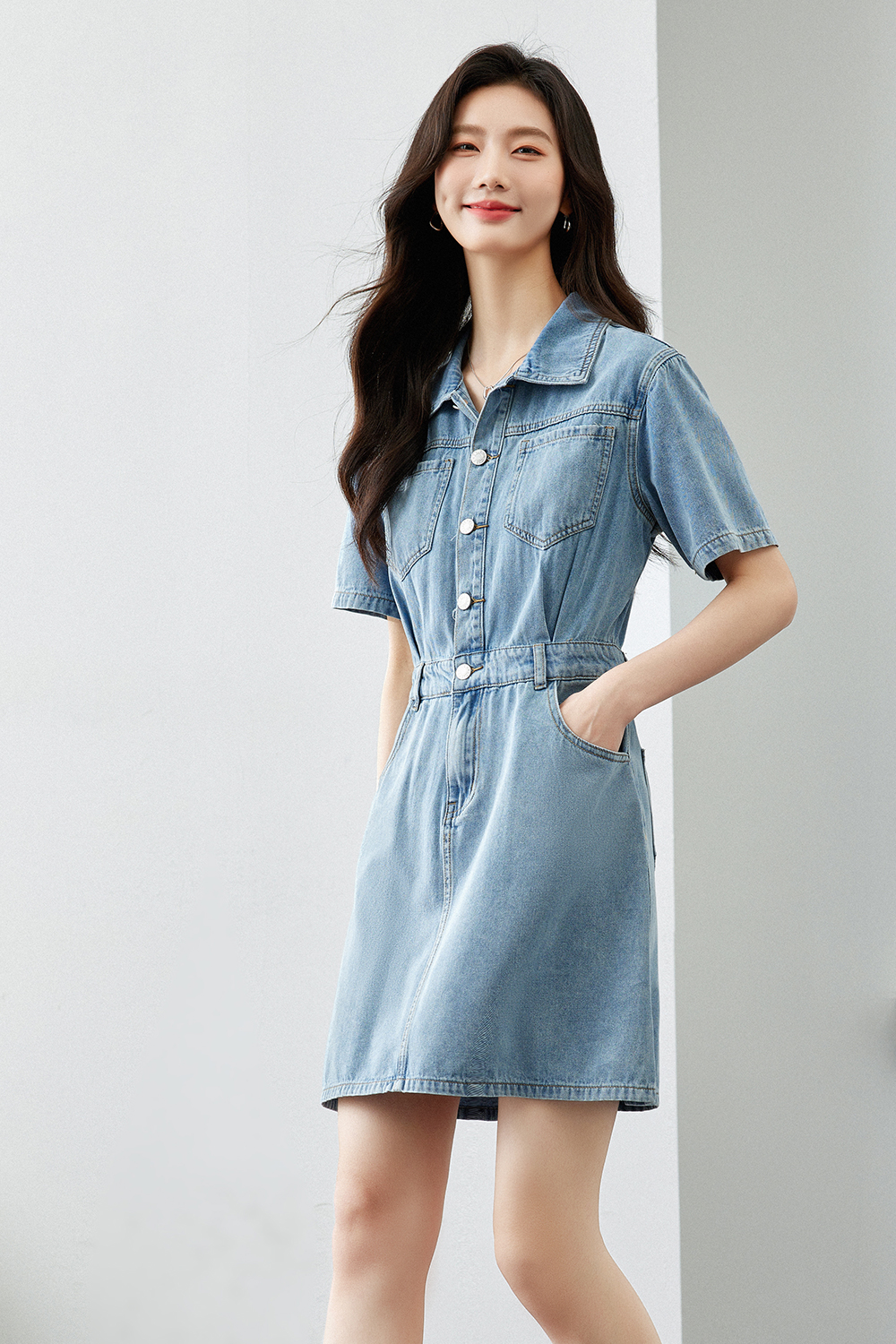 Shirt Denim Dress