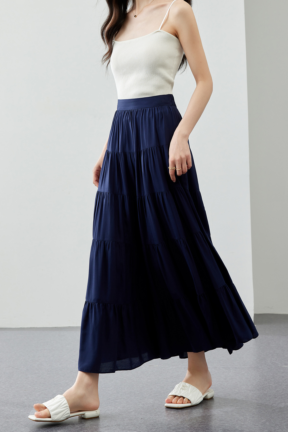 Loose A-Line Cake Skirt