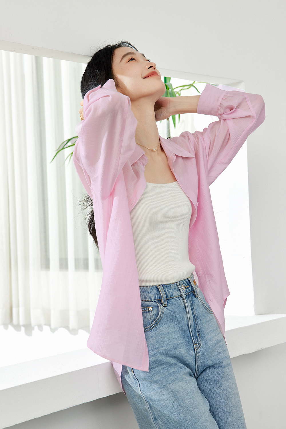 Lyocell Lightweight Sun Protection Shirt