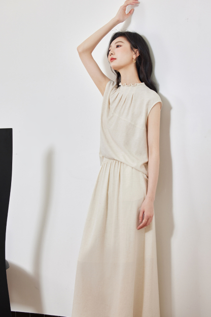 French Romantic Skirt Suit