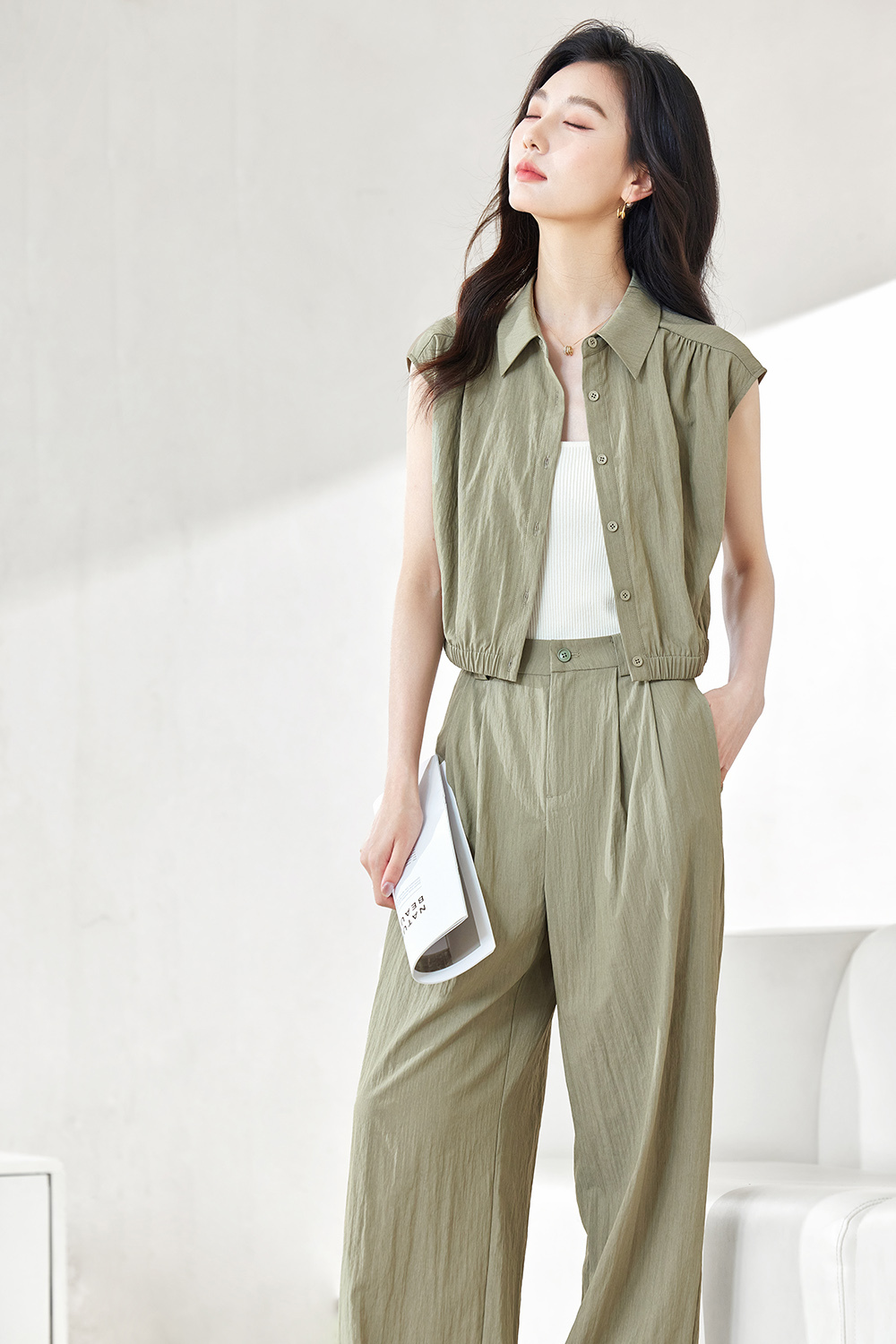 Elegant Lightweight Shirt Set
