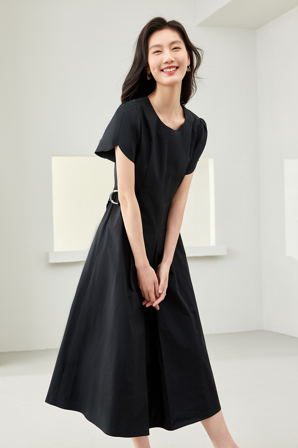 French Elegant A-Line Skirt