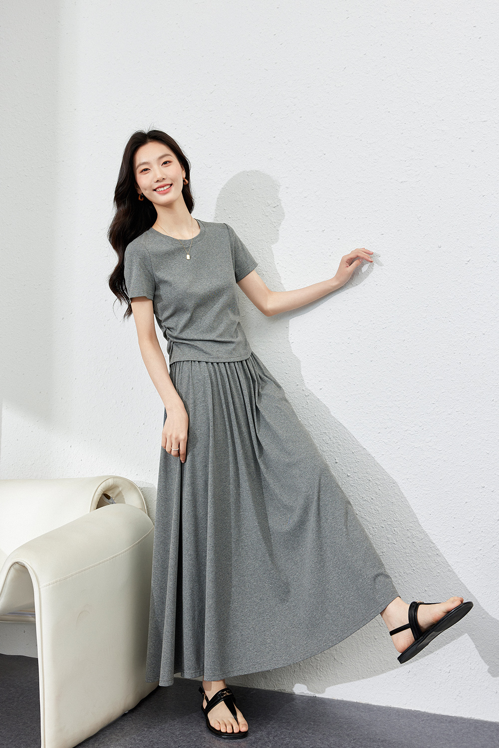 Simple Design High Cotton Suit