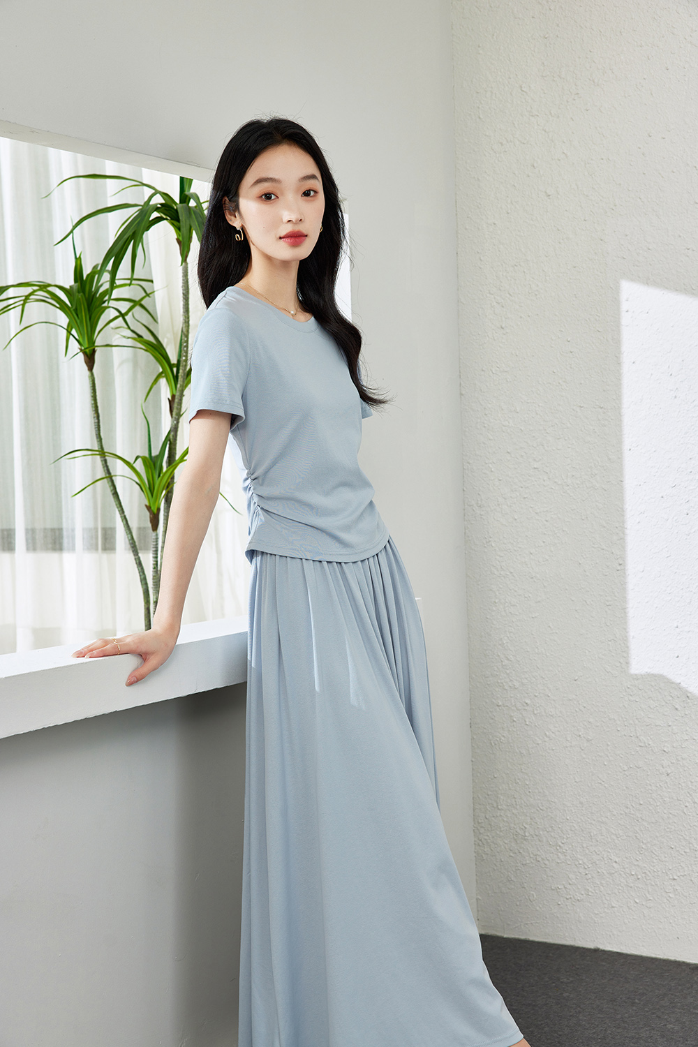 Simple Design High Cotton Suit