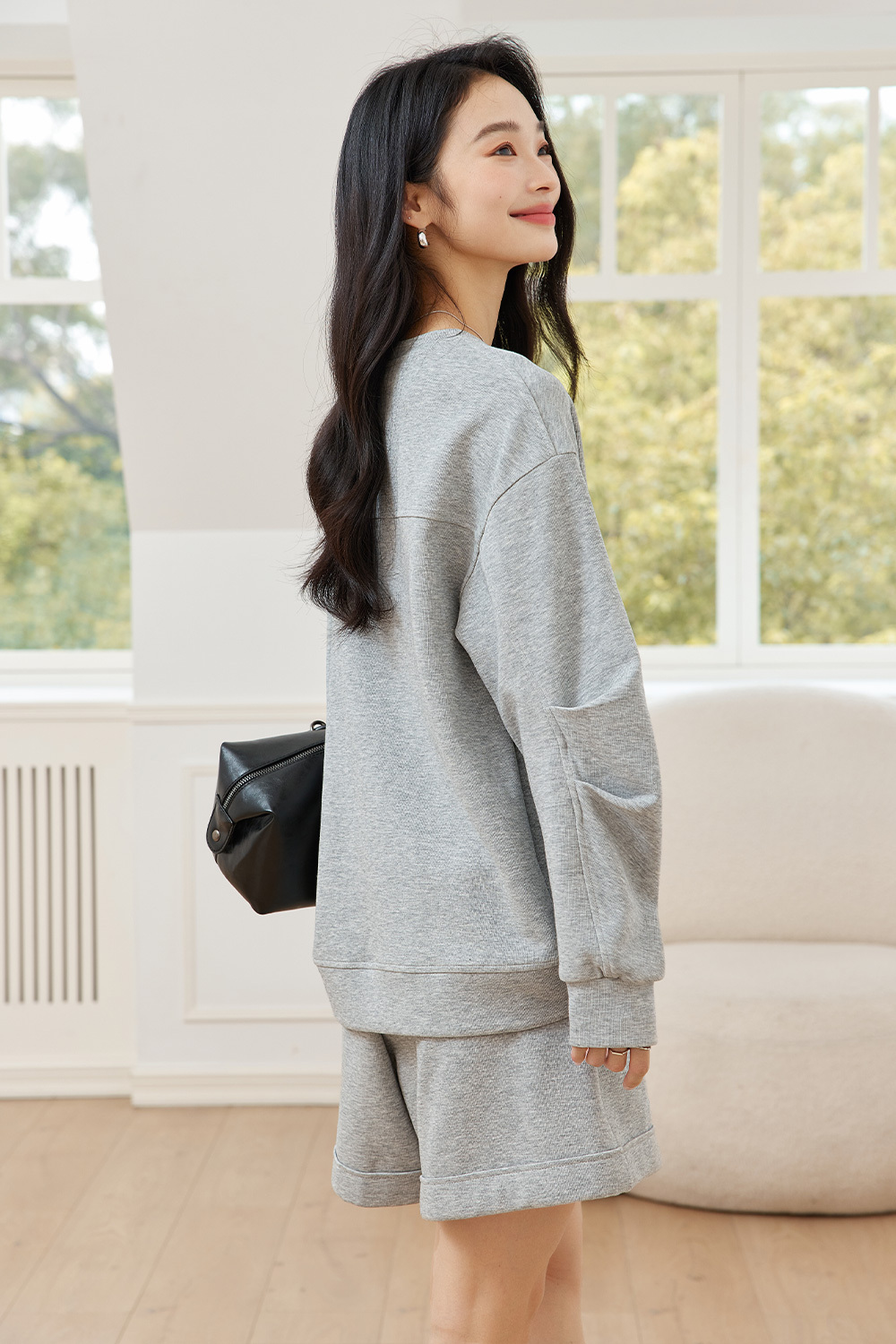 Casual Commuter Sweatshirt Set
