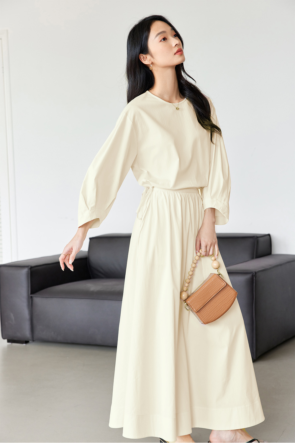 Solid Color Salt Style Two-Piece Set