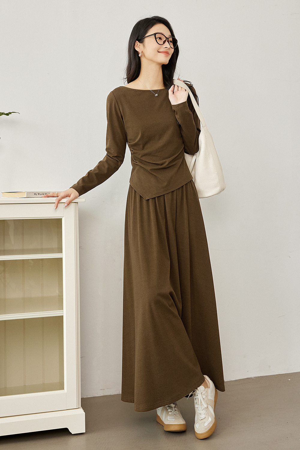 Solid Color Commuting Casual Suit