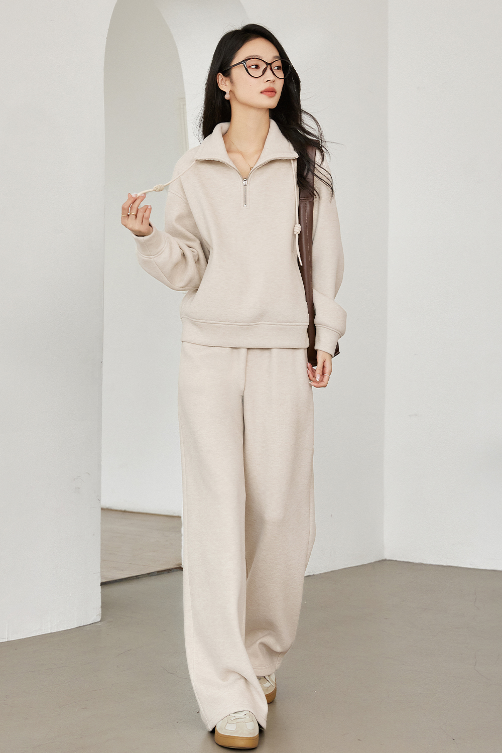 Velvet And Thickening Casual Suit