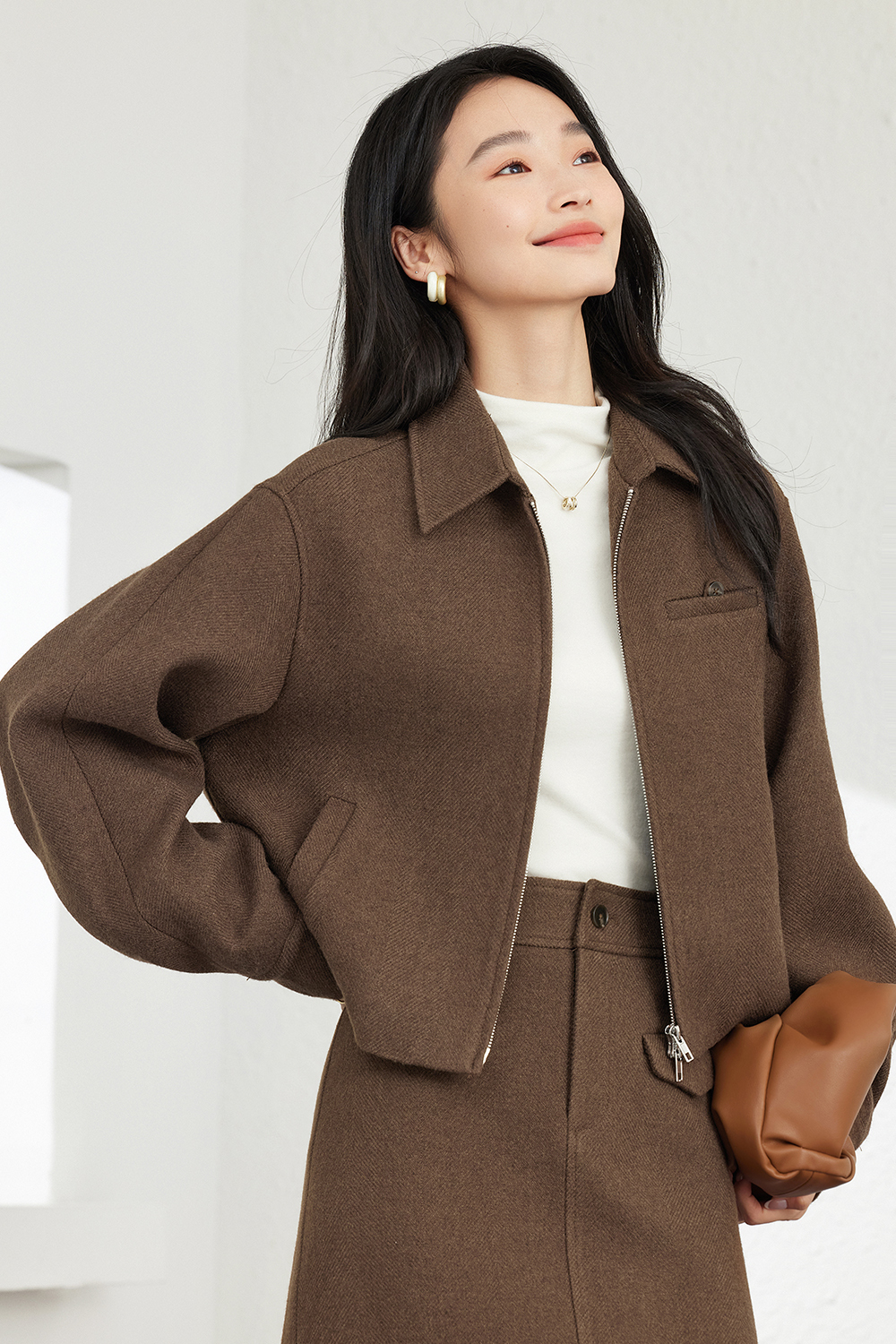 Thickened Quilted Cotton Fashionable Suit