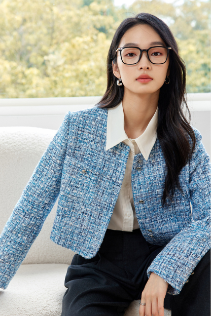 French Tweed Short Jacket