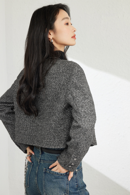 French Tweed Short Jacket