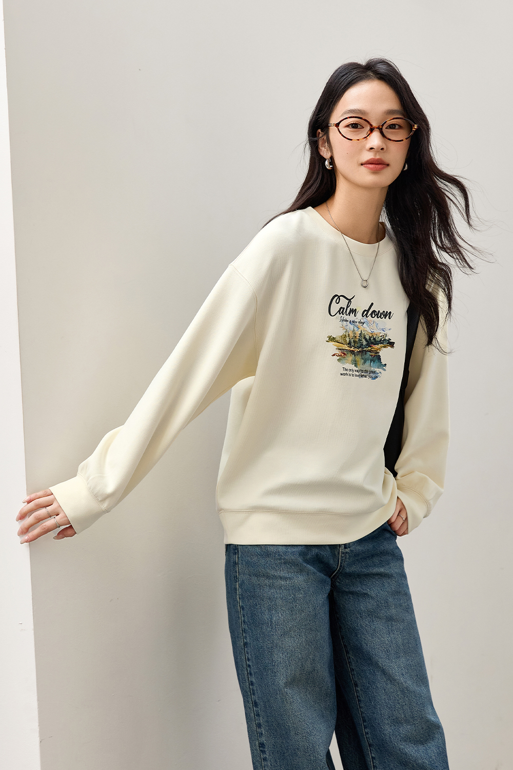 Funny Printed Sweatshirt-VIMLYSTORE