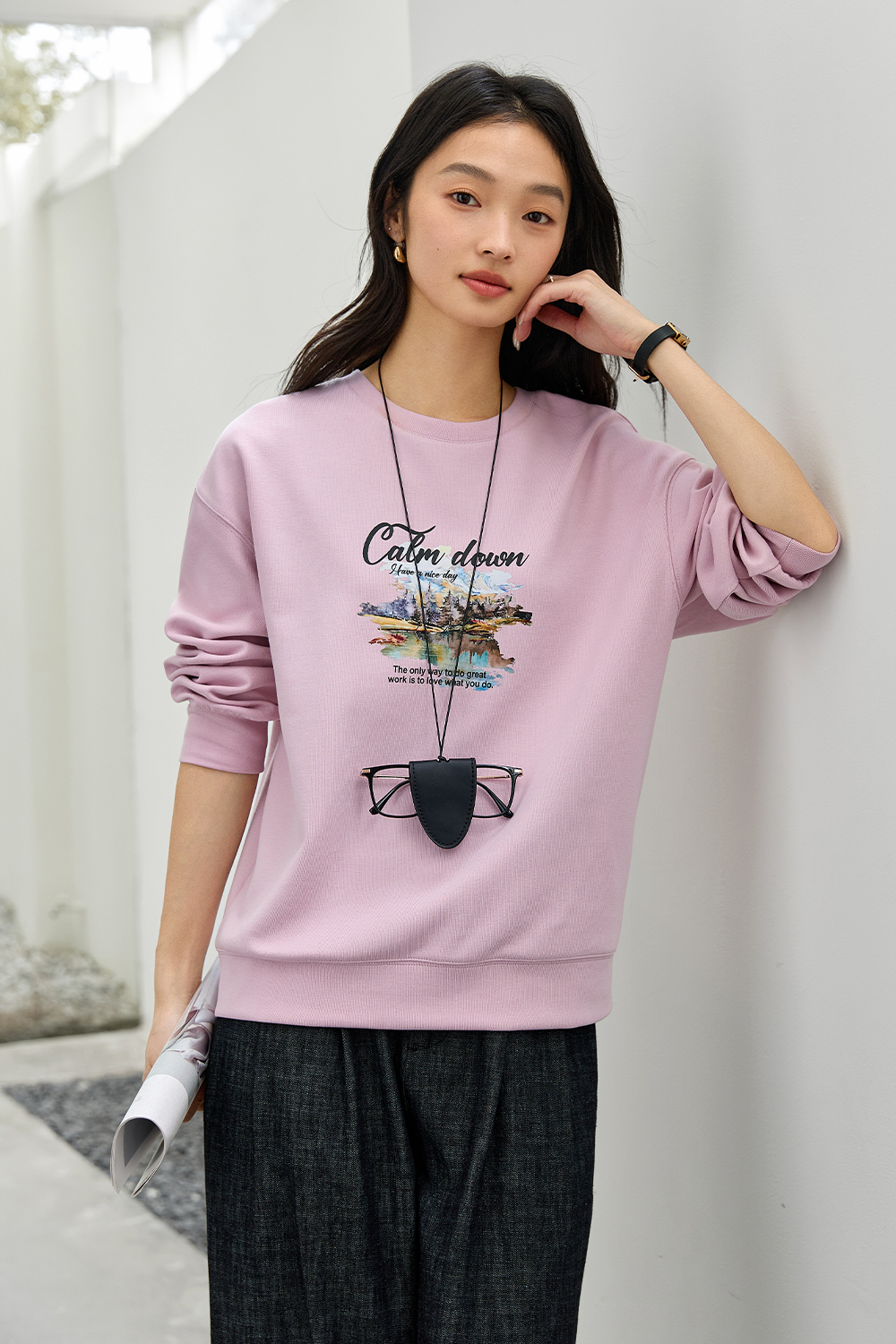 Funny Printed Sweatshirt-VIMLYSTORE