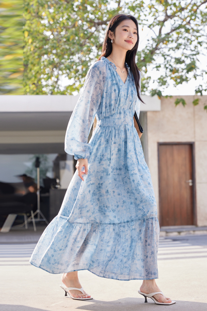 Fresh Floral Dress