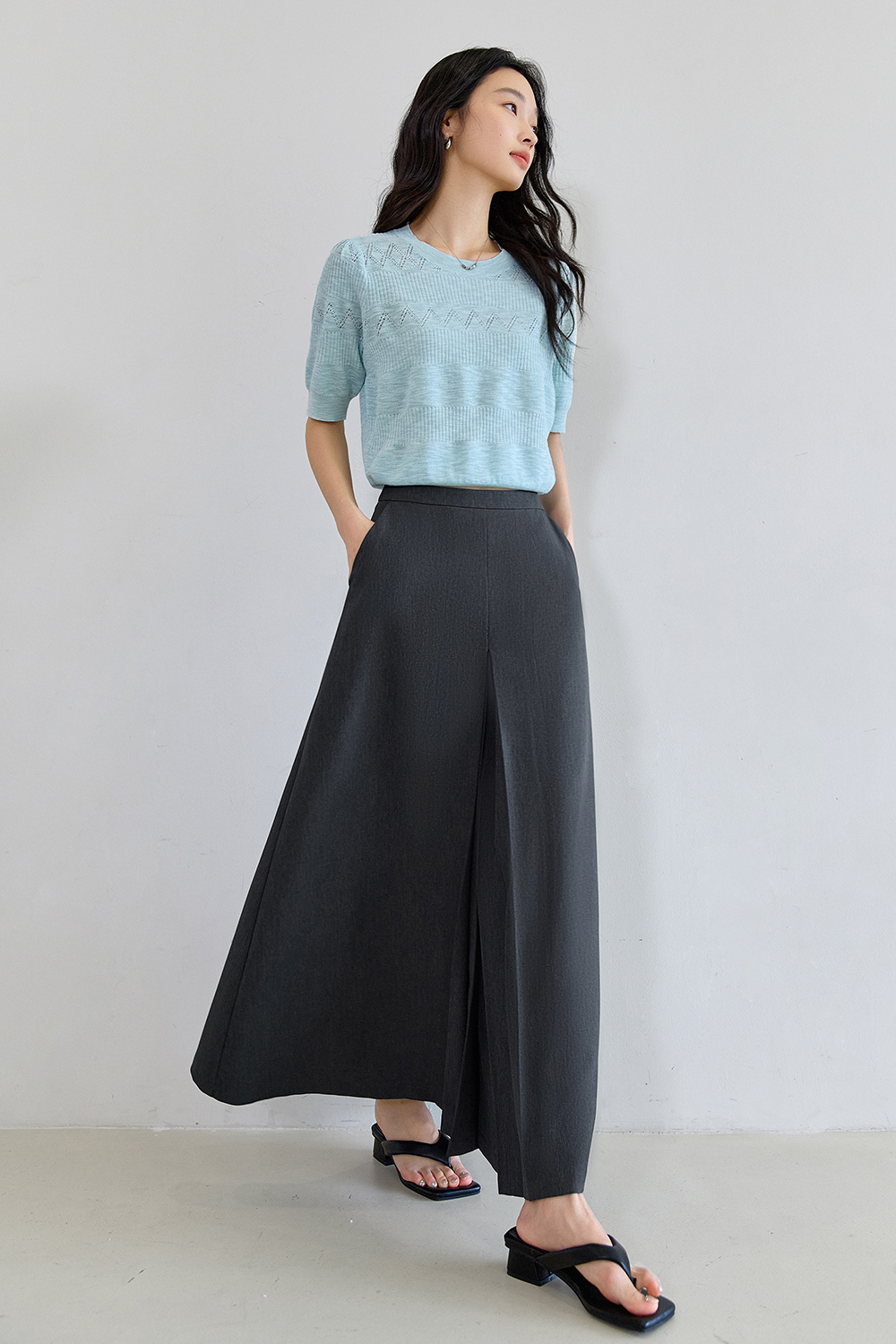 Loose A-Line Skirt