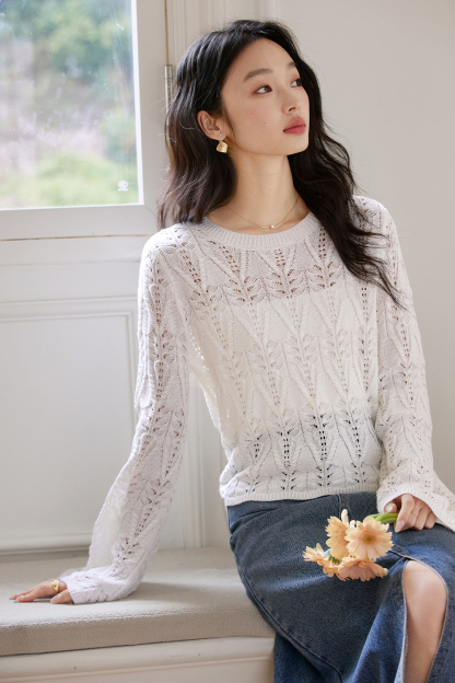 Lace Patterned Knitwear