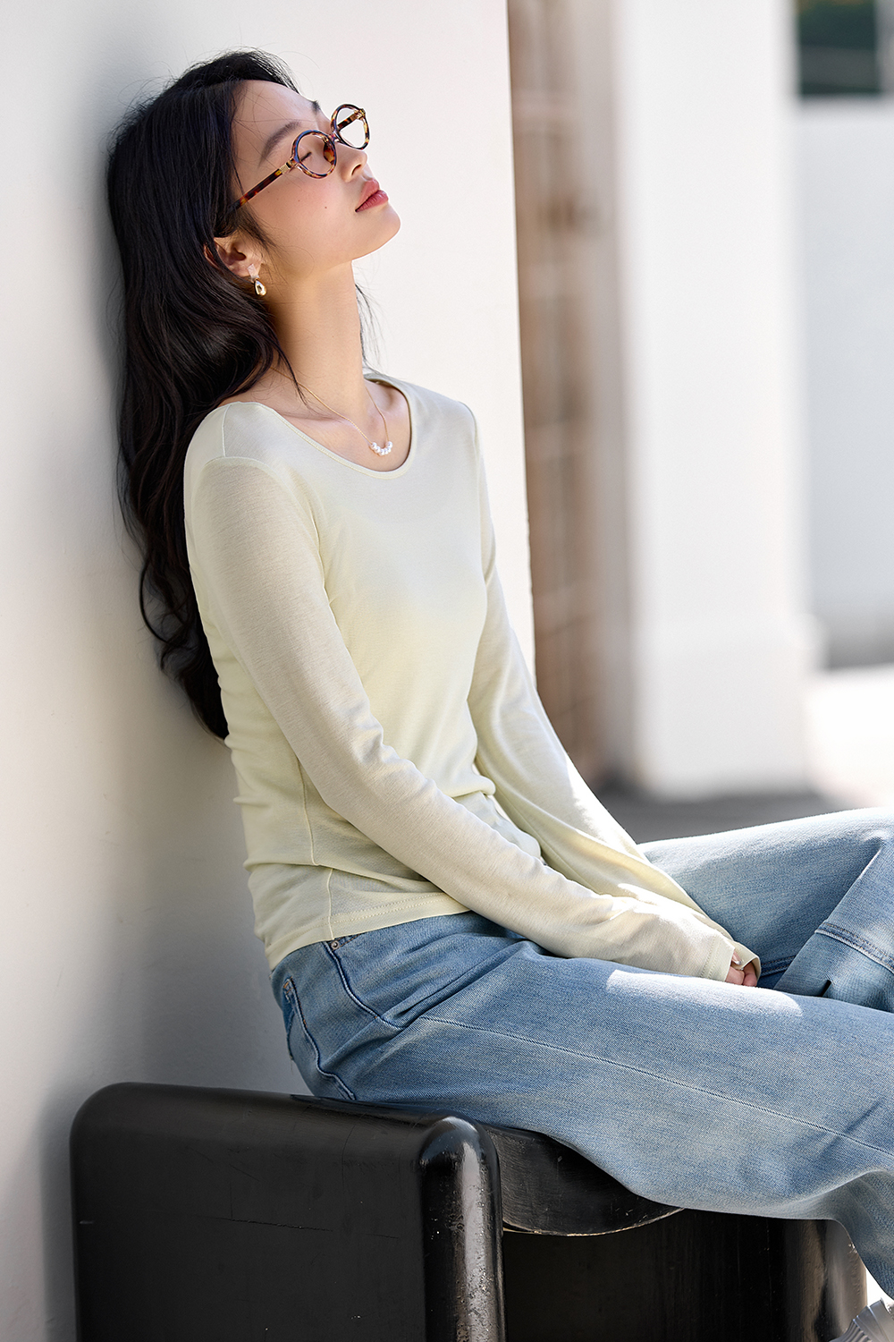 Basic Long - sleeved T-shirt