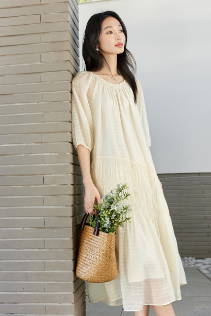 Relaxed Breathable Dress