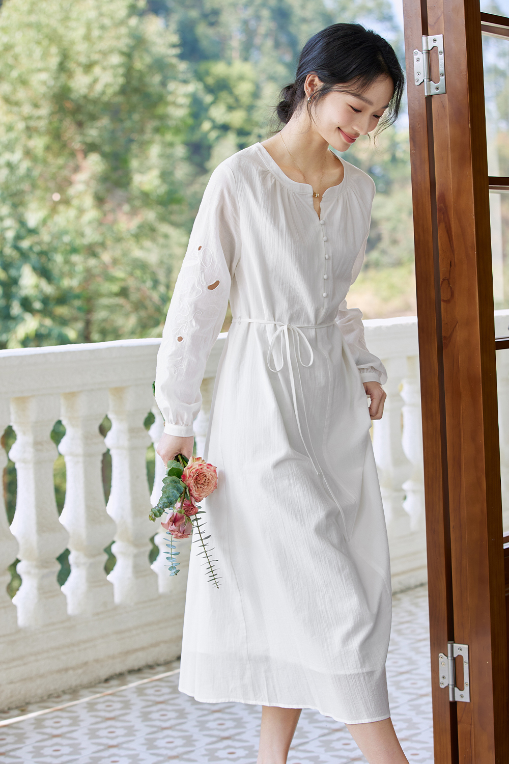 Bohemian Embroidered Dress