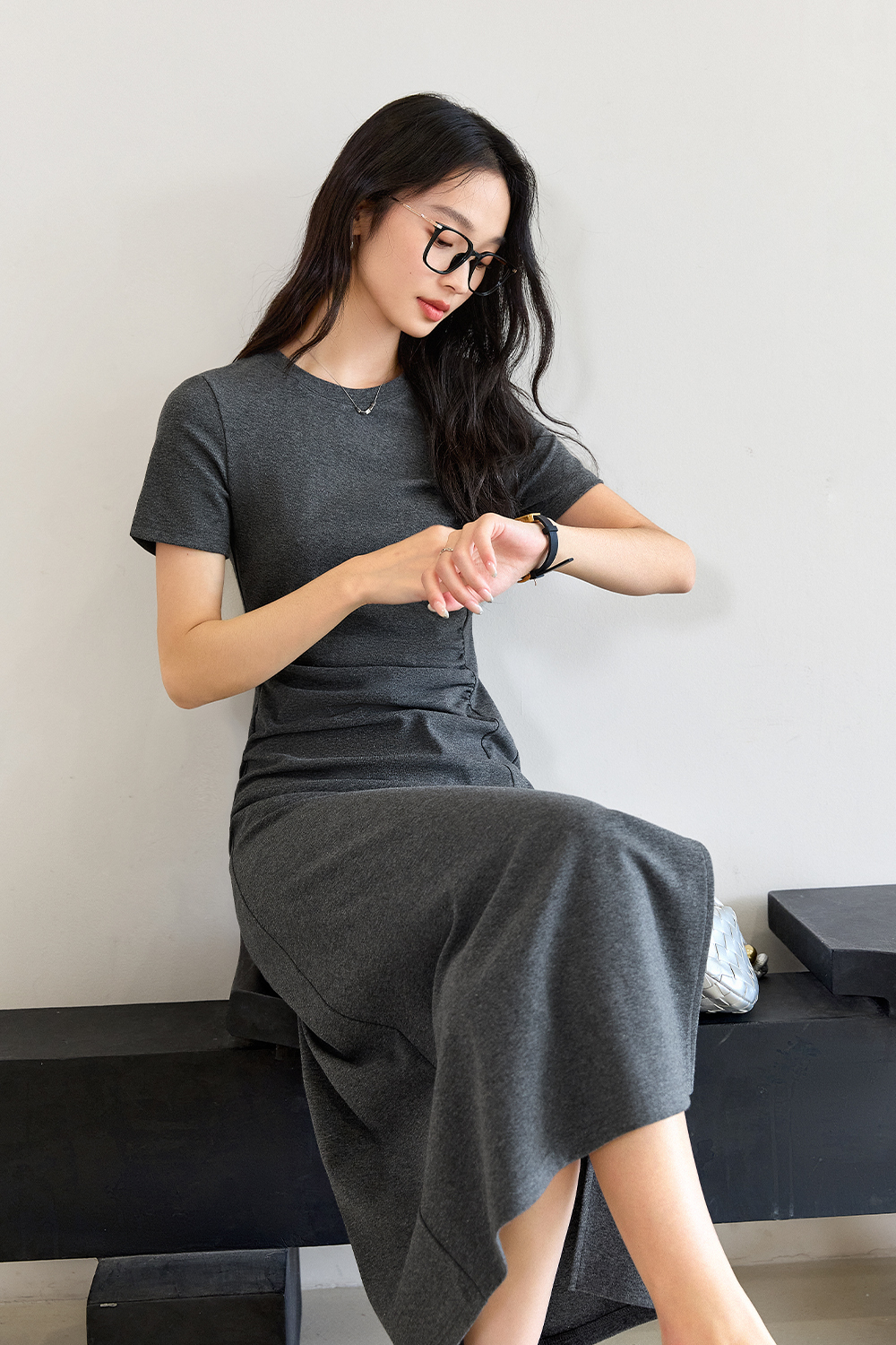 Comfortable Pleated Dress
