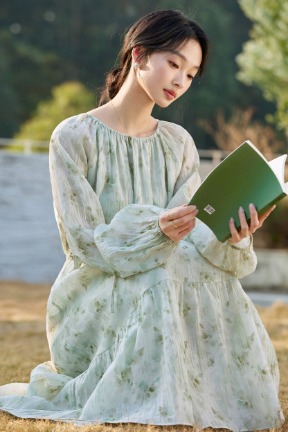 Romantic Floral Dress