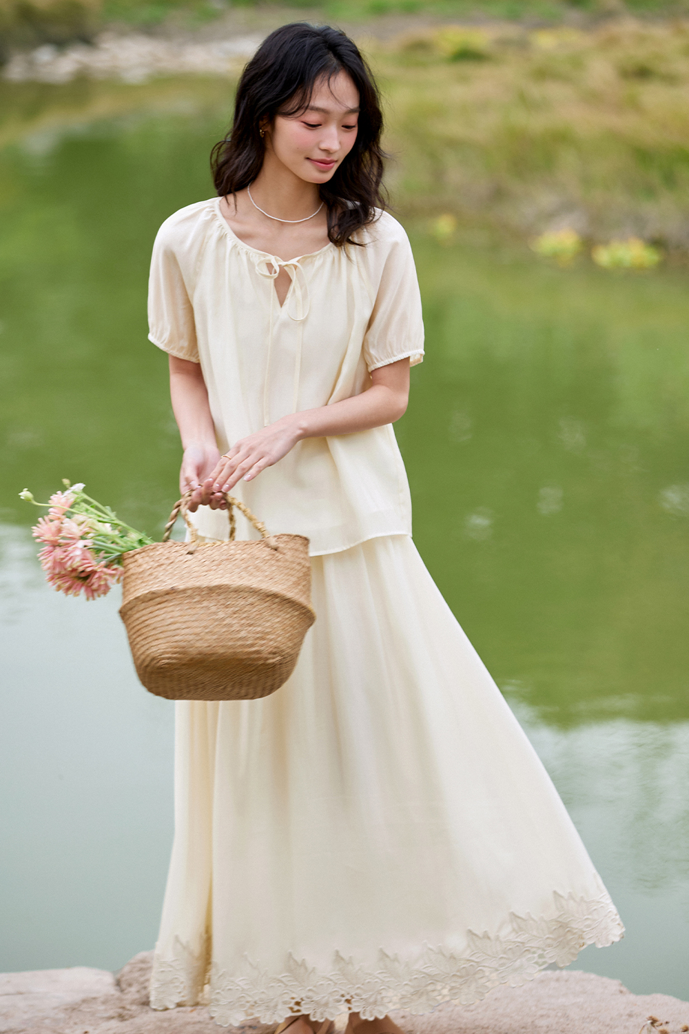 Pastoral Style Fairy Suit-VIMLYSTORE