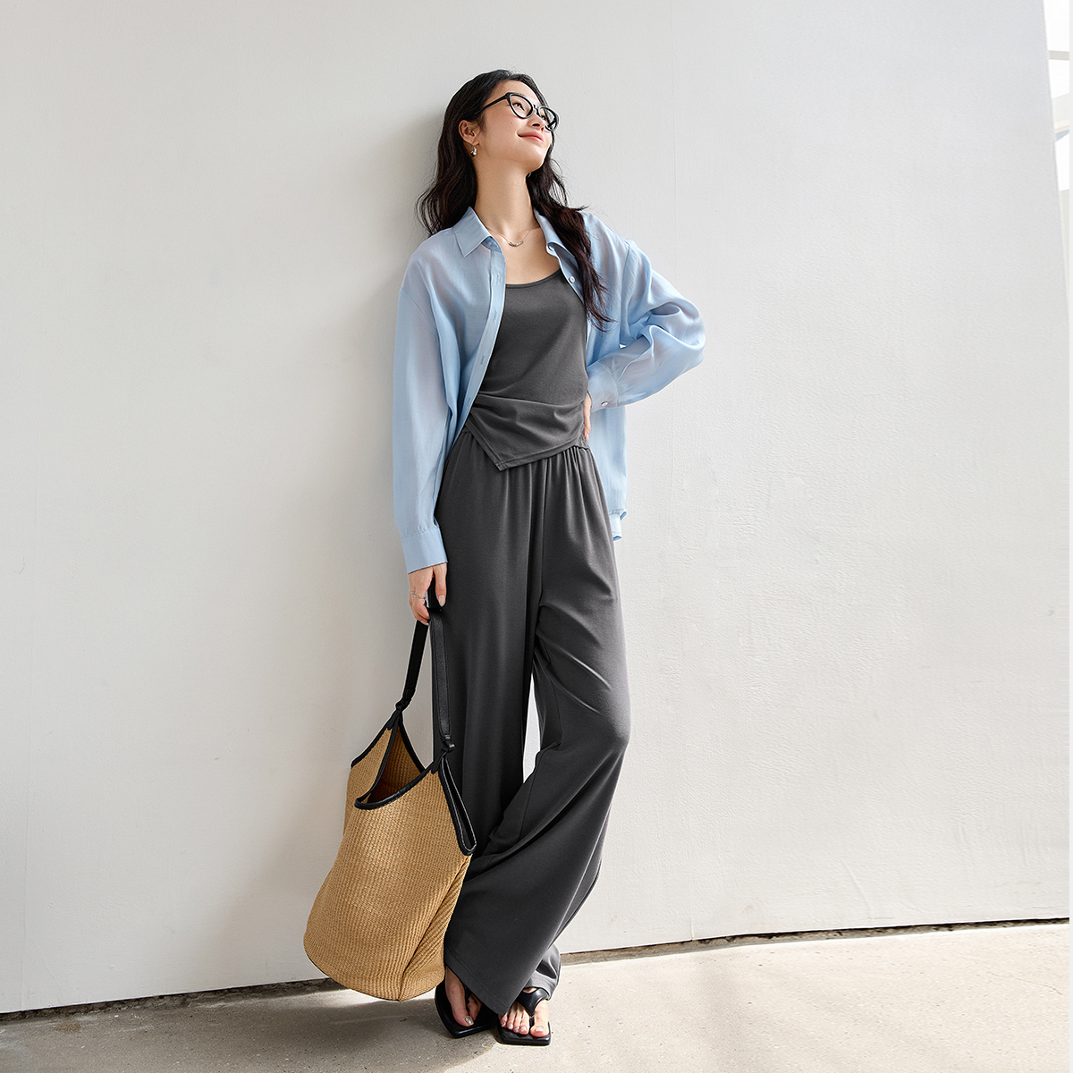 Lyocell Casual Three-Piece Suit