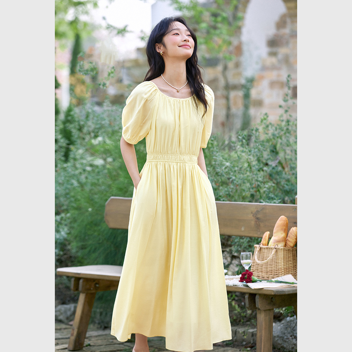 Elegant Garden Dress