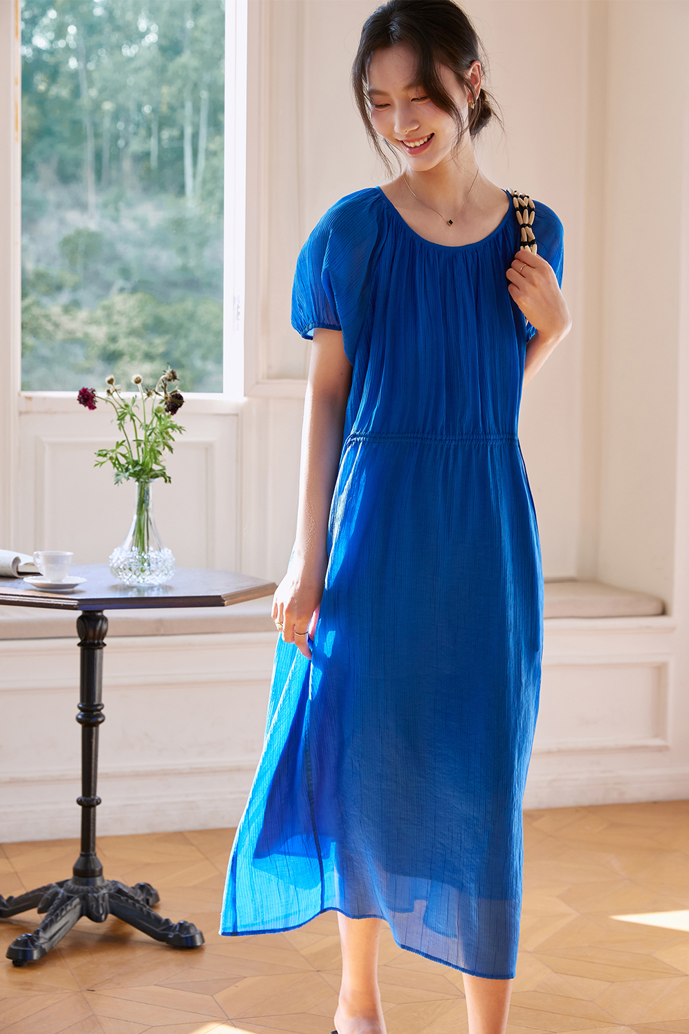 Casual Loose Chiffon Dress