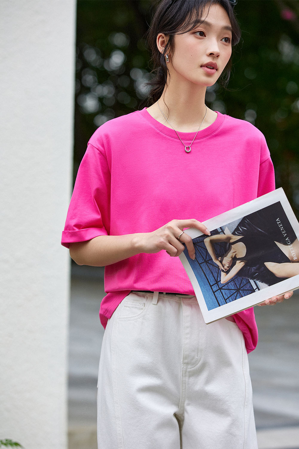 Solid Color Loose T-Shirt