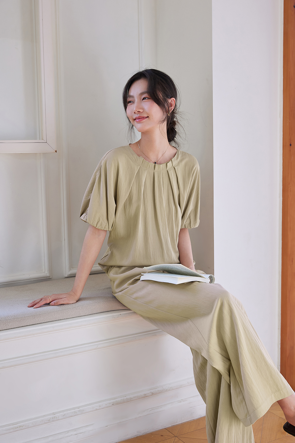 Easy Casual Woven Suit-VIMLYSTORE