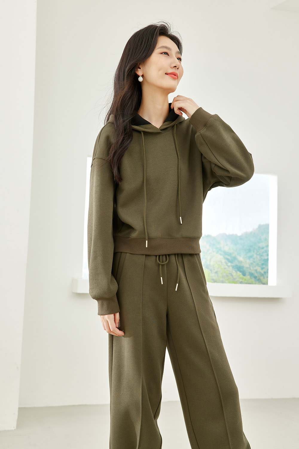 Thick Casual Two-Piece Set