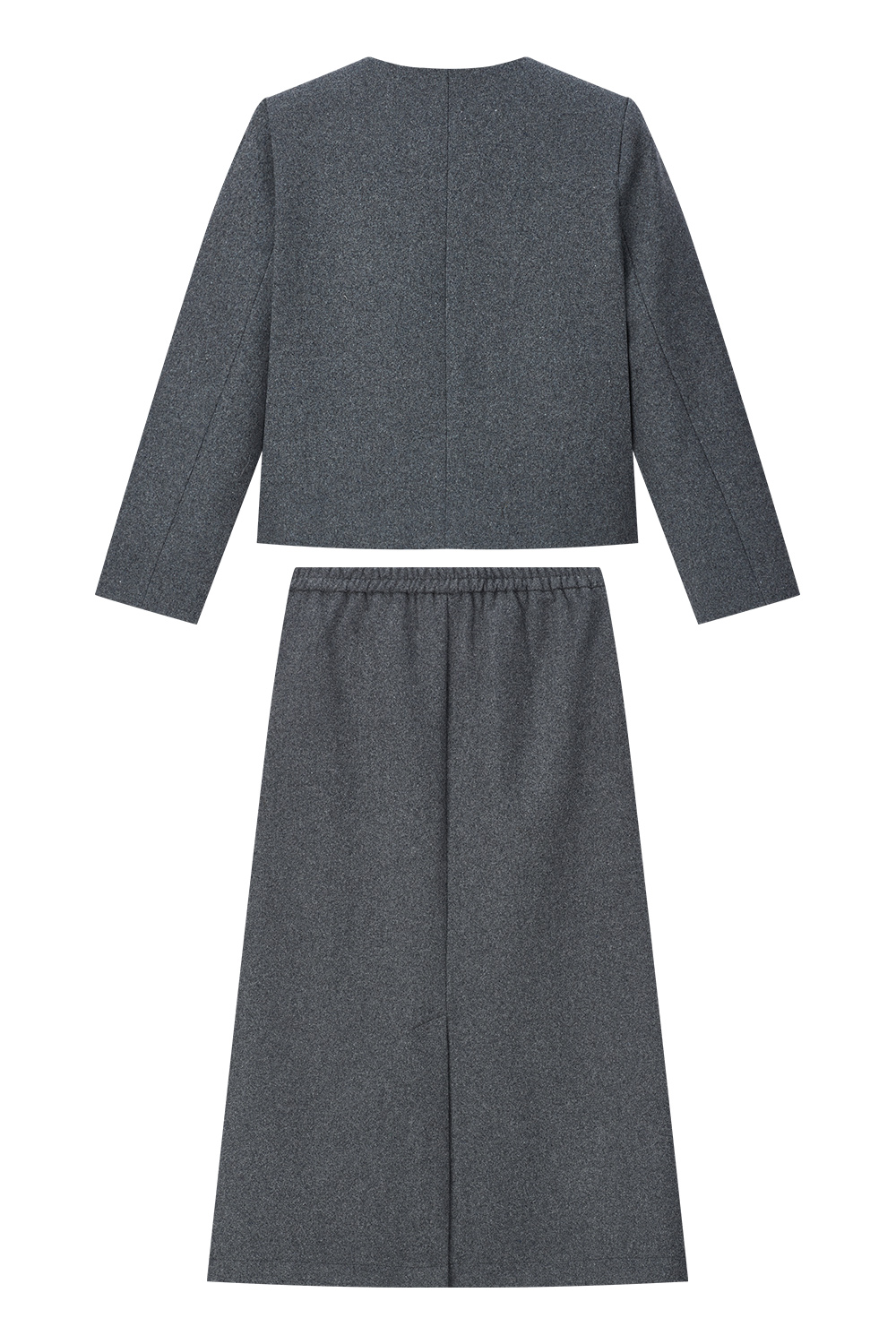 Tucked Cotton Elegant Two Piece Set