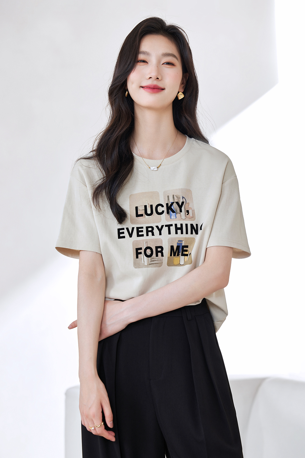 Khmer-Blend Printed T-Shirt
