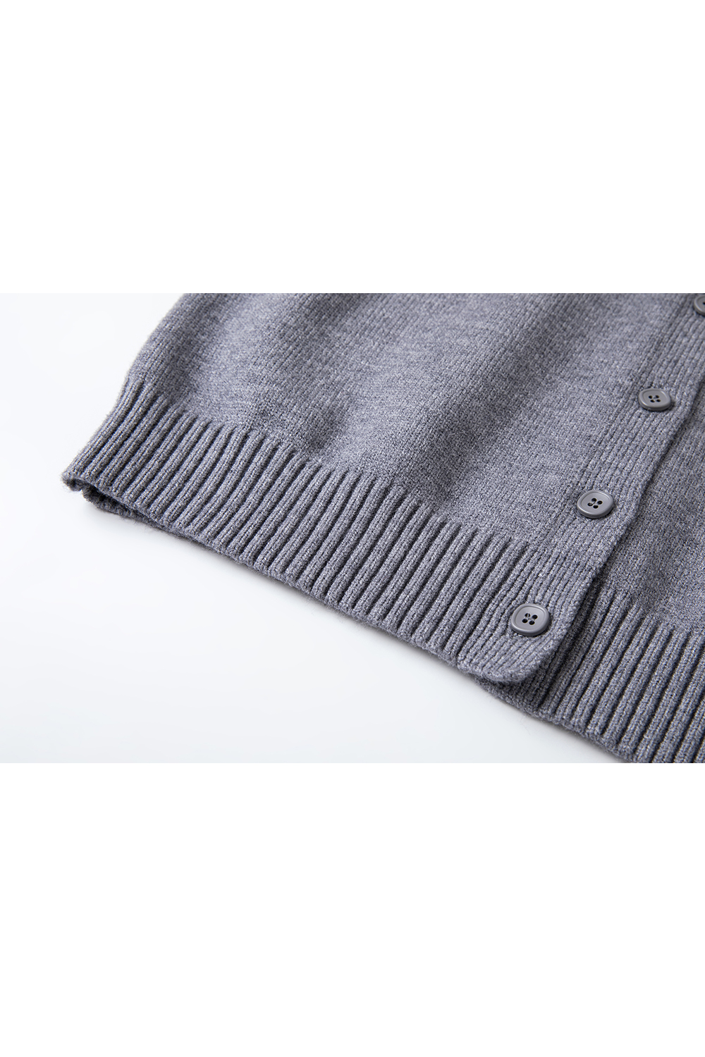 Hooded knitted cardigan coat-VIMLYSTORE