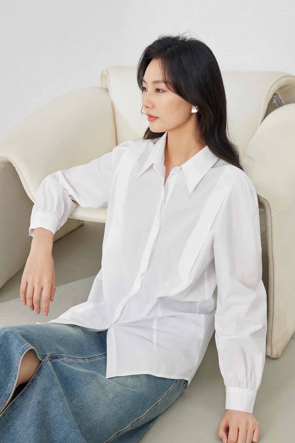 Pure Cotton Business Commute Shirt